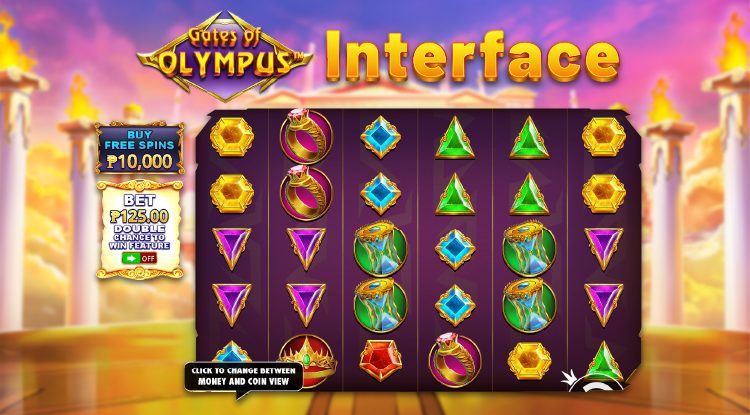 Gates of Olympus Slot pragmatic play Interface