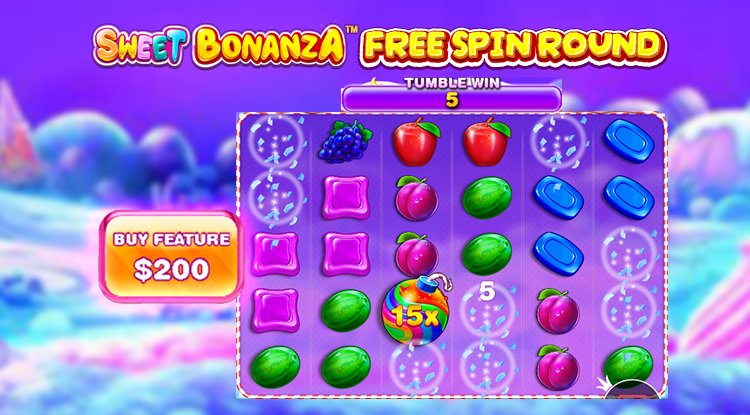 Sweet Bonanza Slot Free Spin Round