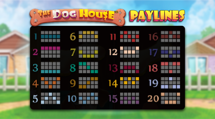 The Dog House slot Paylines