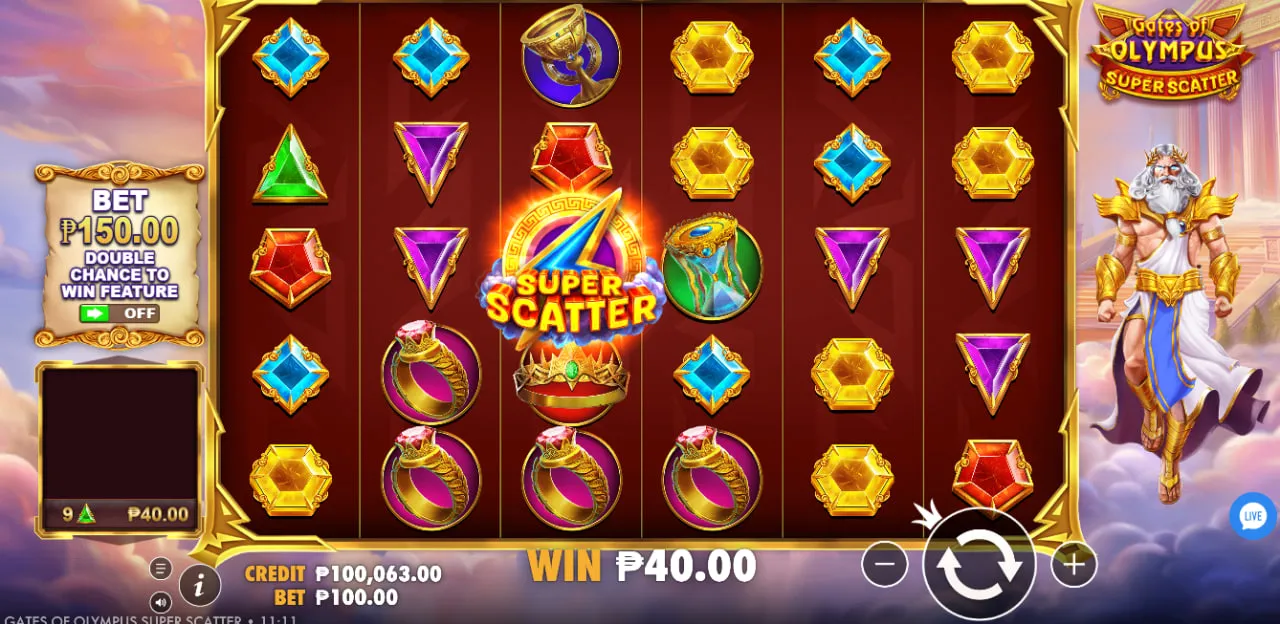 Gates of Olympus Super demo Free Spin